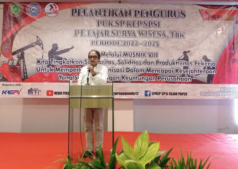 Pelantikan Puk Sp Kep Spsi Pt Fajar Surya Wisesa Tbk Cemwu 3981